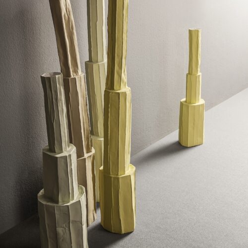 Paola Paronetto Introduces New Nature-Inspired Paper Clay Vessels 3 Paola paronetto introduces new nature-inspired paper clay vessels