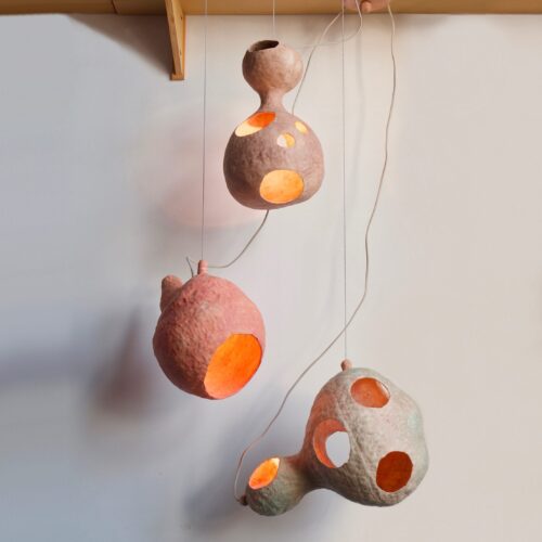 You See A Sheep / Yuko Nishikawa 8 You see a sheep: yuko nishikawa's sculptural lamps combine clay and paper