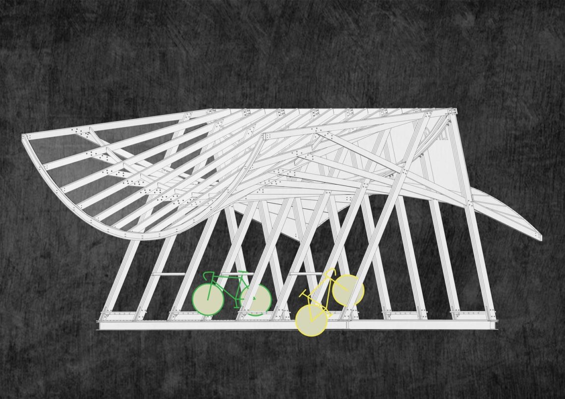 Cycling Pavilion / A.c.r.e. Atelier + School Of Art Design And Media Of Ecust 39 Cycling pavilion / a. C. R. E. Atelier + school of art design and media of ecust