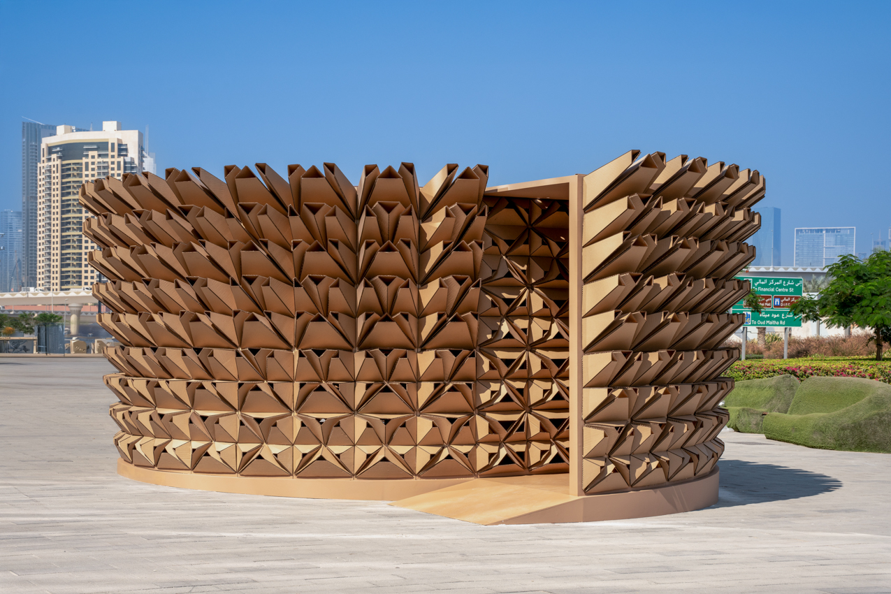Enfold Pavilion By Deond Debuts At Dubai Design Week: Integrating Body, Technology, And Sustainable Design 11 Enfold pavilion by deond debuts at dubai design week