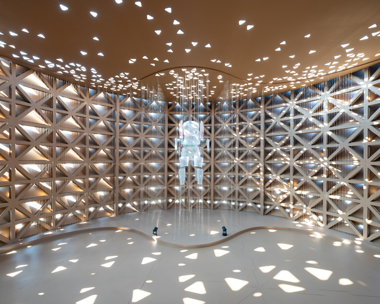 02_Deond_Enfold Pavilion_©Deed Studio Enfold pavilion by deond debuts at dubai design week