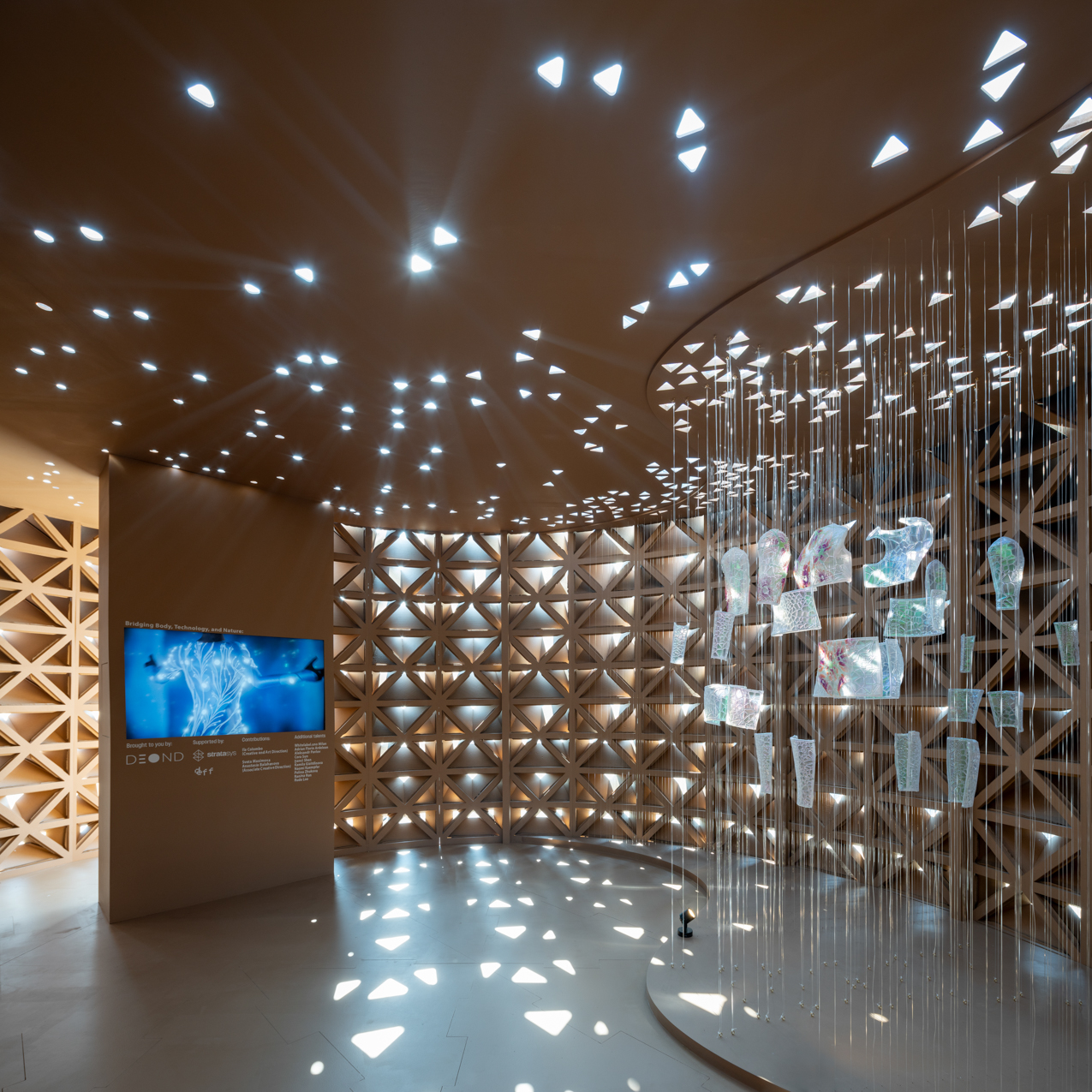 Enfold Pavilion By Deond Debuts At Dubai Design Week: Integrating Body, Technology, And Sustainable Design 4 Enfold pavilion by deond debuts at dubai design week