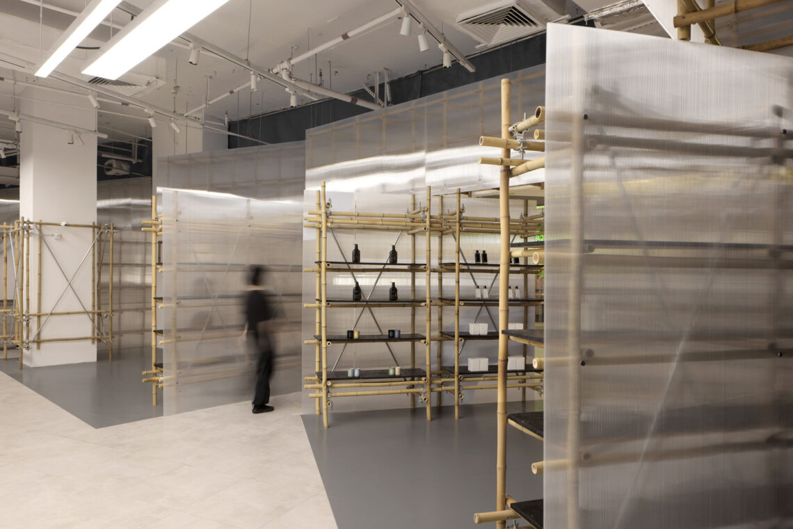 90 houhaihui pop-up store / ruhaus studio