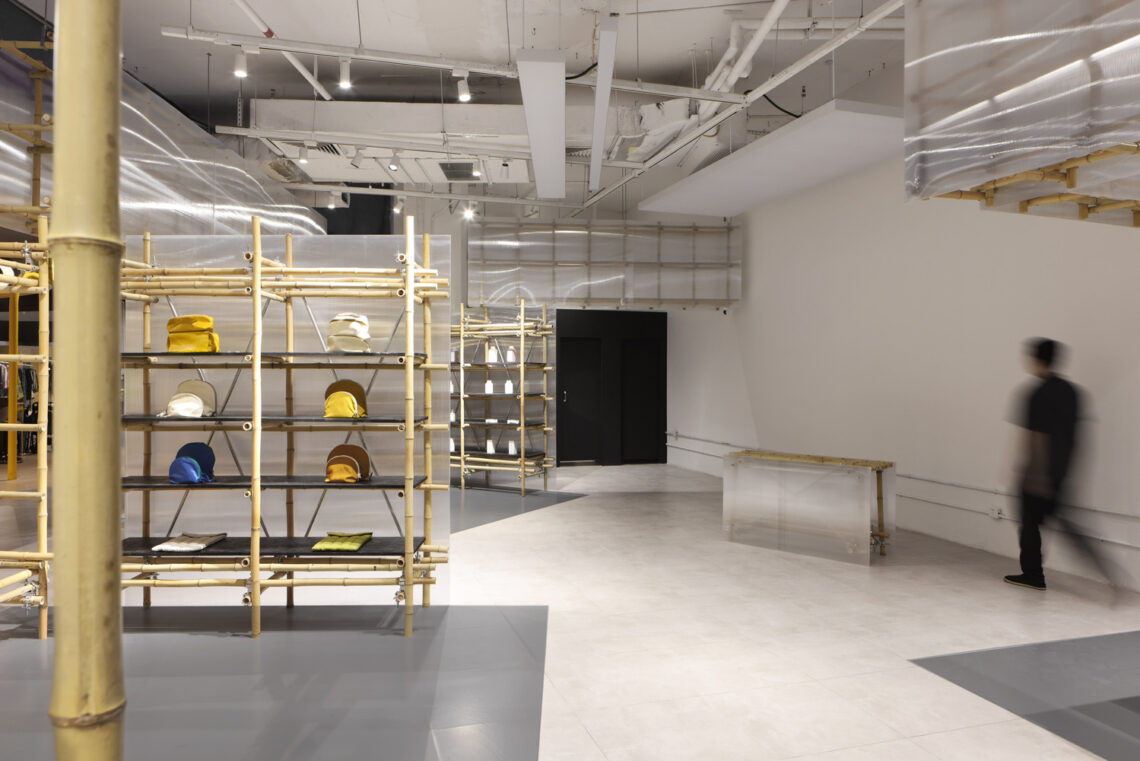 90 houhaihui pop-up store / ruhaus studio