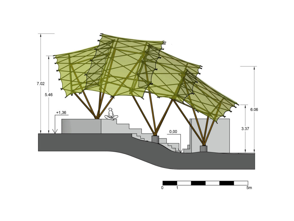 Bamboo Amphitheater Space Structure / Bambutec Design 33 Bamboo amphitheater space structure / bambutec design