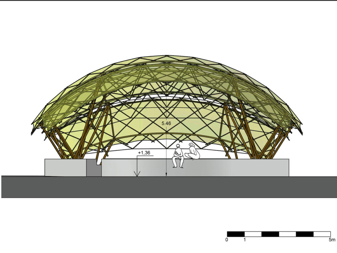 Bamboo Amphitheater Space Structure / Bambutec Design 37 Bamboo amphitheater space structure / bambutec design
