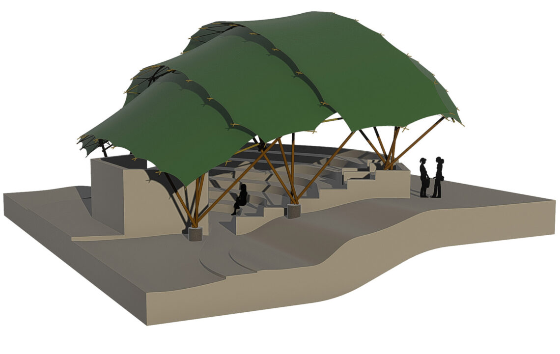 Bamboo Amphitheater Space Structure / Bambutec Design 31 Bamboo amphitheater space structure / bambutec design