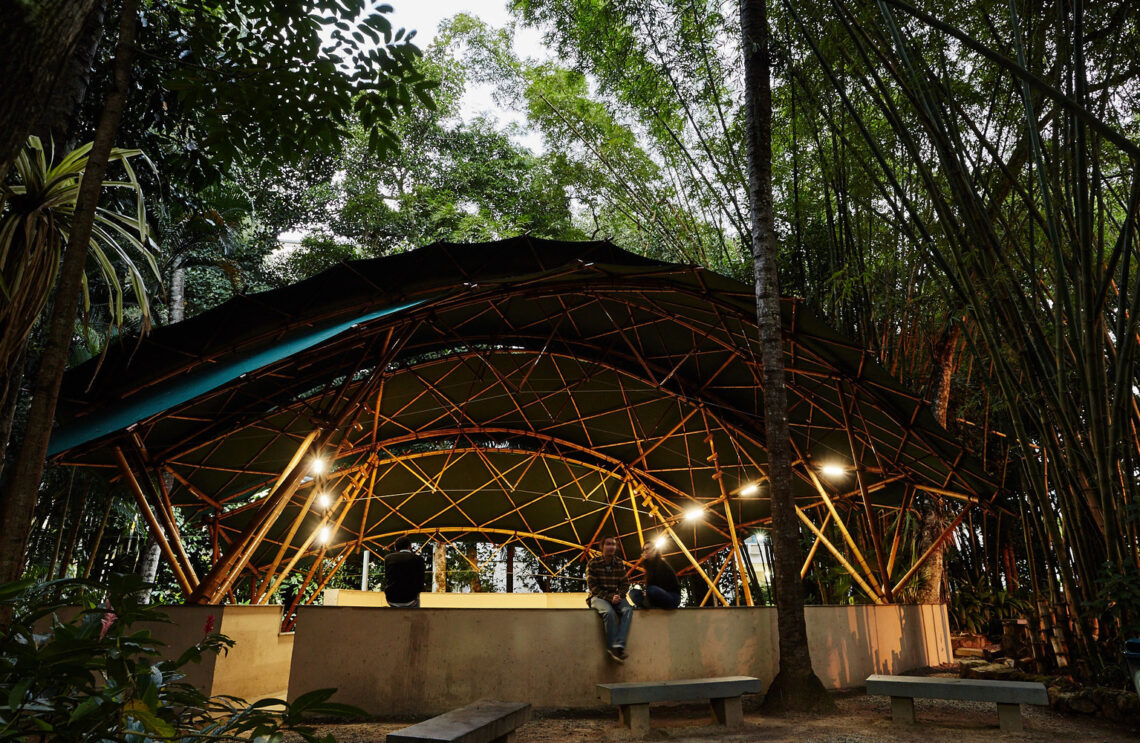 Bamboo Amphitheater Space Structure / Bambutec Design 29 Bamboo amphitheater space structure / bambutec design