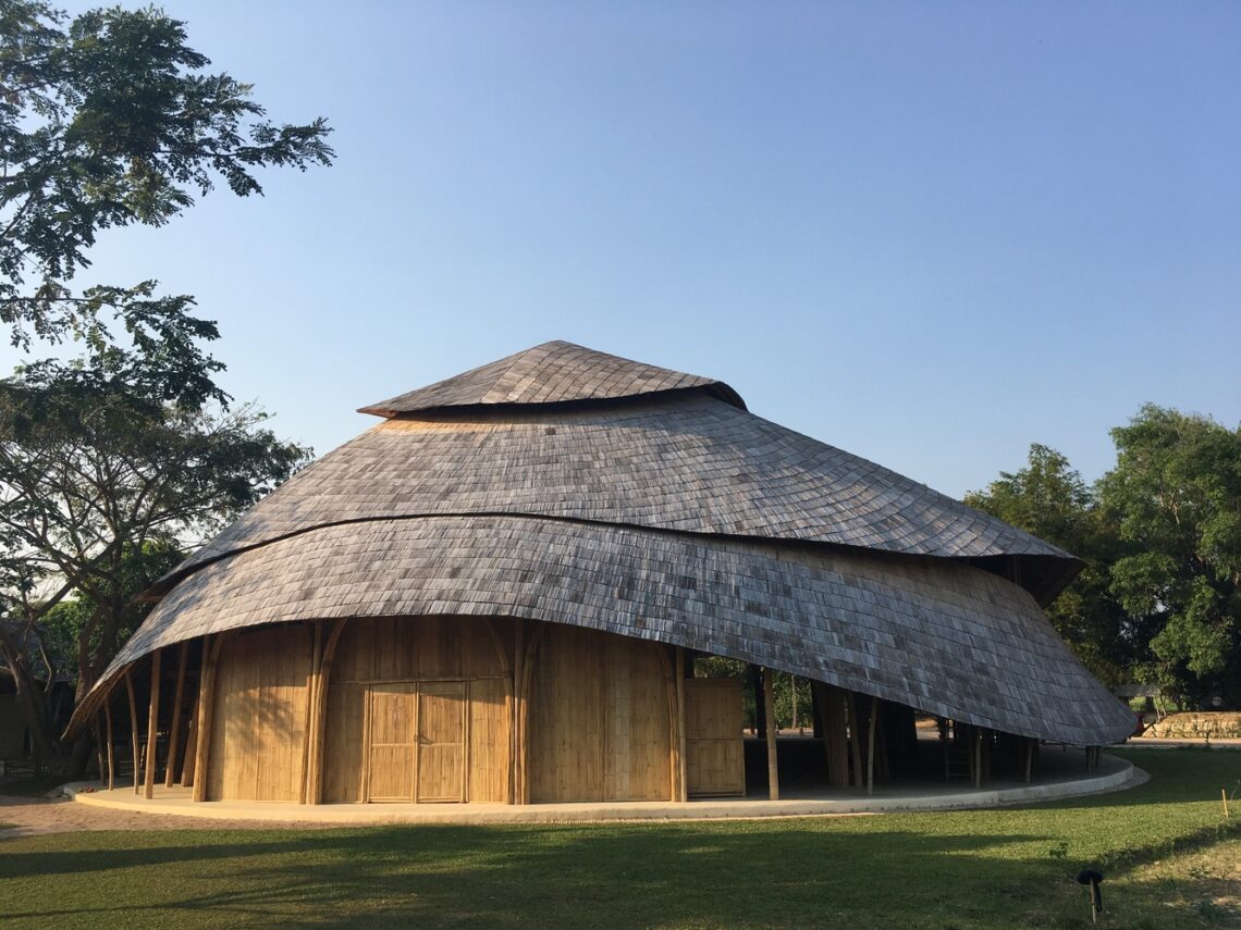 Bamboo Sports Hall For Panyaden International School / Chiangmai Life Architects 12 Bamboo sports hall for panyaden international school / chiangmai life construction