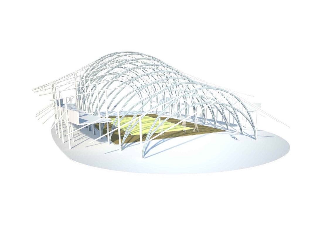 Bamboo Sports Hall For Panyaden International School / Chiangmai Life Architects 1 Bamboo sports hall for panyaden international school / chiangmai life construction