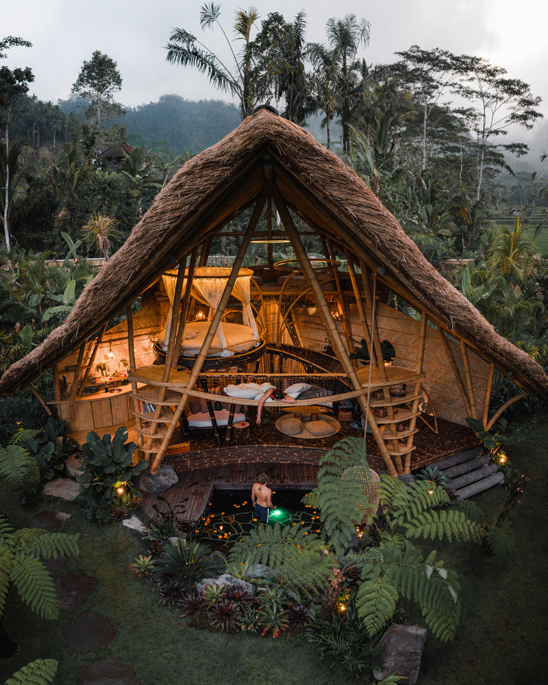 Hideout Horizon Bamboo House / Studio Wna 22 Hideout horizon bamboo house / studio wna