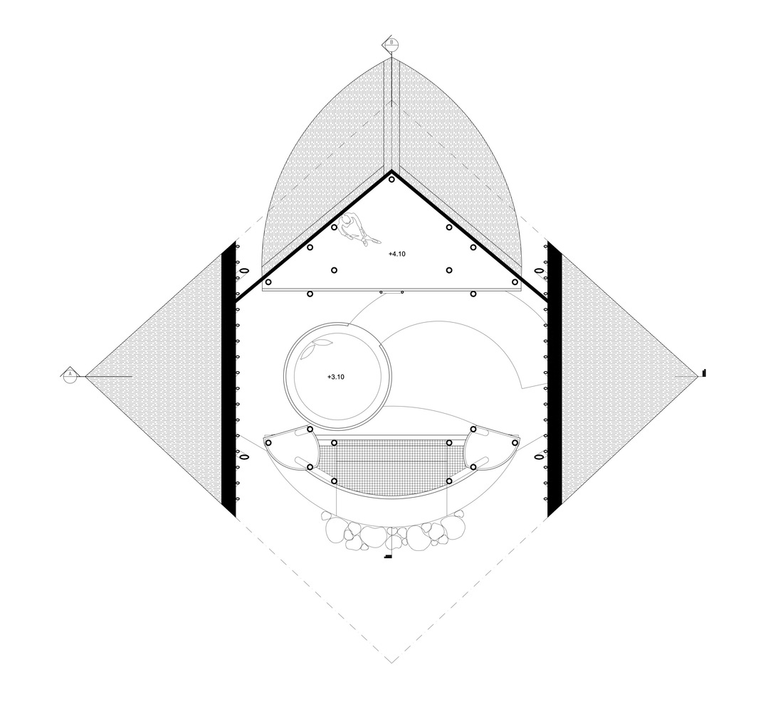 Hideout Horizon Bamboo House / Studio Wna 37 Hideout horizon bamboo house / studio wna