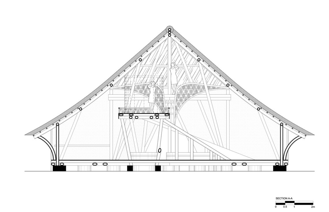 Hideout Horizon Bamboo House / Studio Wna 2 Hideout horizon bamboo house / studio wna