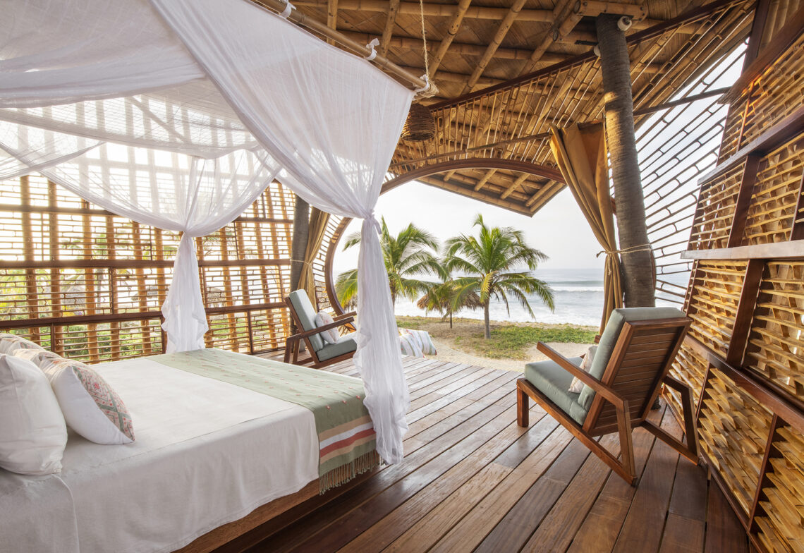 Bamboo Treehouses At Playa Viva / Atelier Nomadic 3 Bamboo treehouses at playa viva / atelier nomadic
