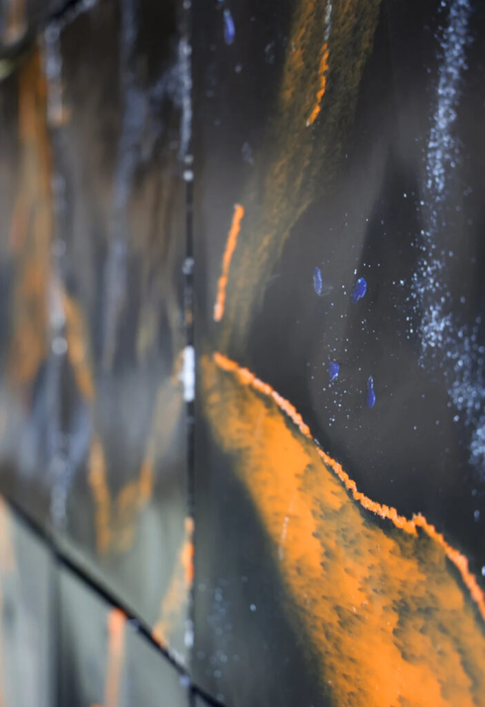 From Auto Waste To Architecture: Marble-Like Panels Made From Recycled Plastic 2 Innovative recycled plastic panels emulate natural stone
