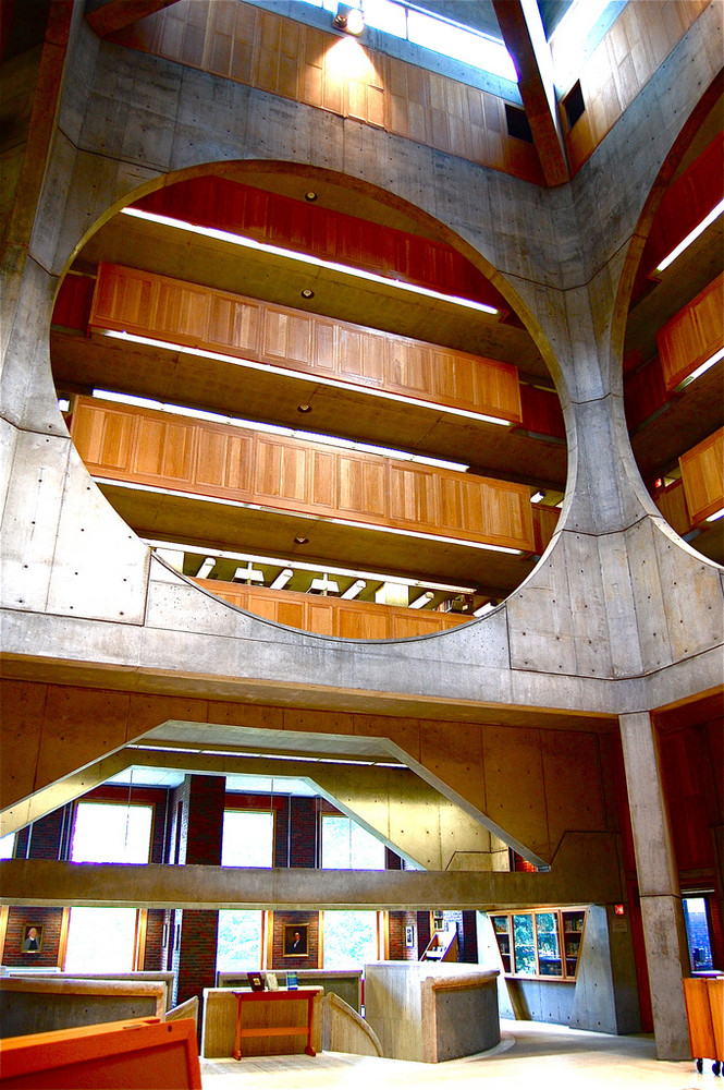 Phillips Exeter Academy Library / Louis Kahn | Classics On Architecture Lab 62 Phillips exeter academy library / louis kahn | classics on architecture lab