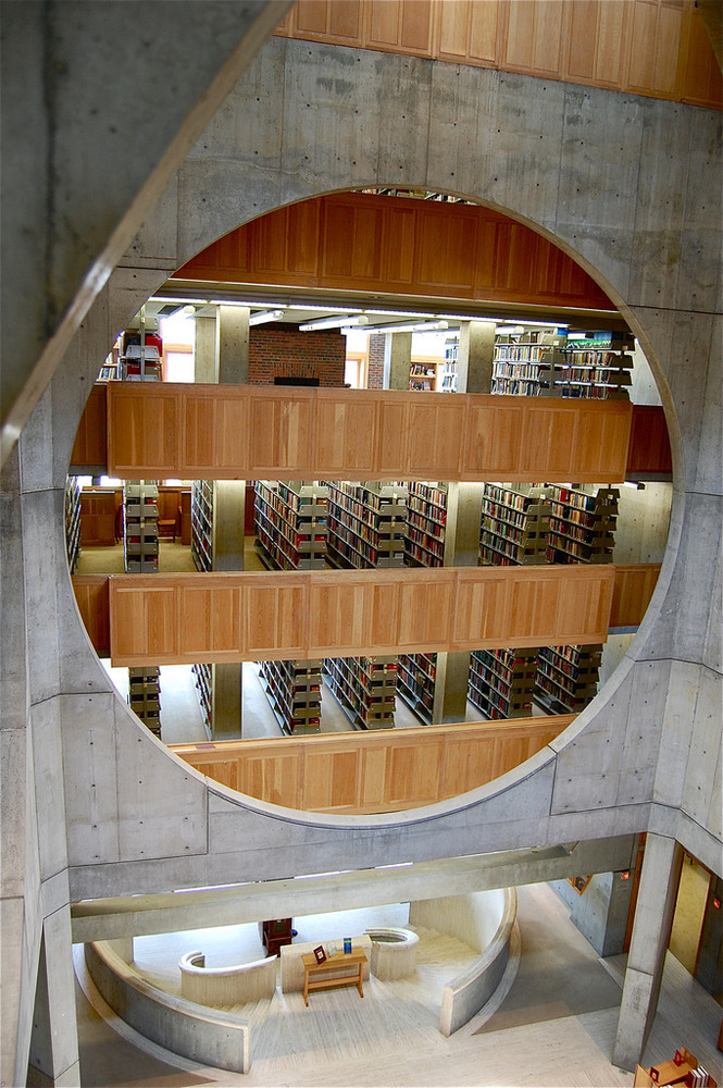 Phillips Exeter Academy Library / Louis Kahn | Classics On Architecture Lab 97 Phillips exeter academy library / louis kahn | classics on architecture lab