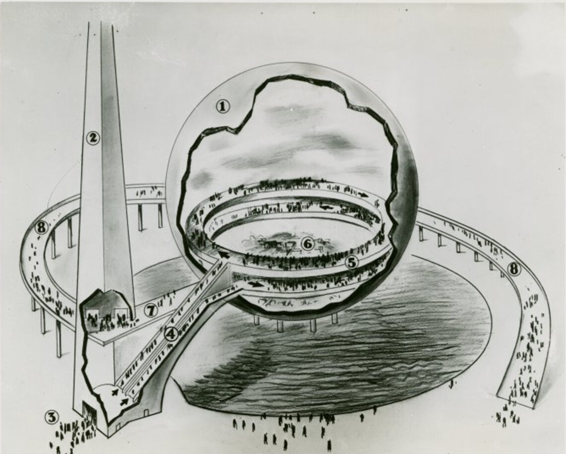 Trylon And Perisphere / Harrison And Fouilhoux | Classics On Architecture Lab 28 Trylon and perisphere / harrison and fouilhoux | classics on architecture lab