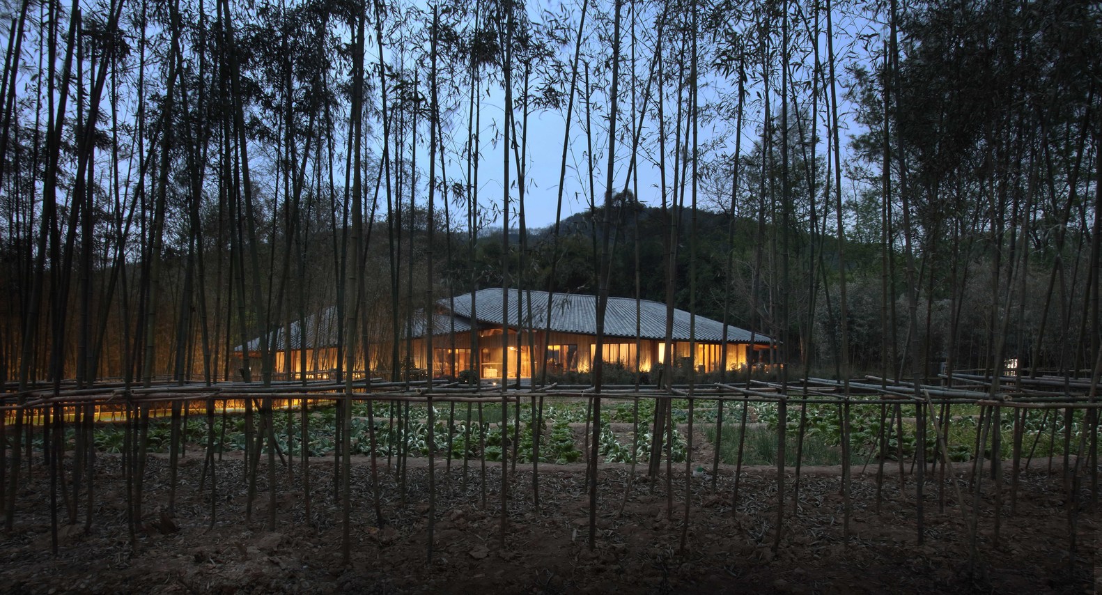 图3 Bamboo craft village / archi-union architects