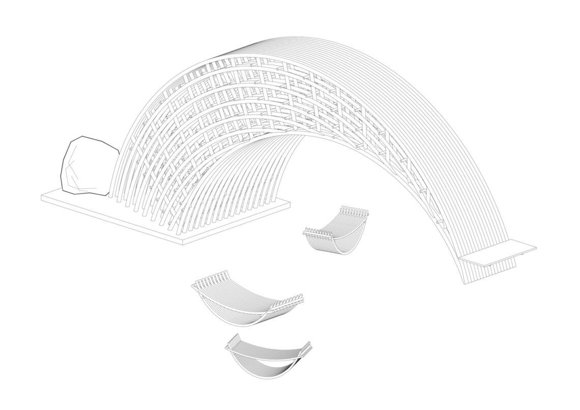 Bambow Suspended Flying Bridge / Atelier Lai 3 Bambow suspended flying bridge / atelier lai