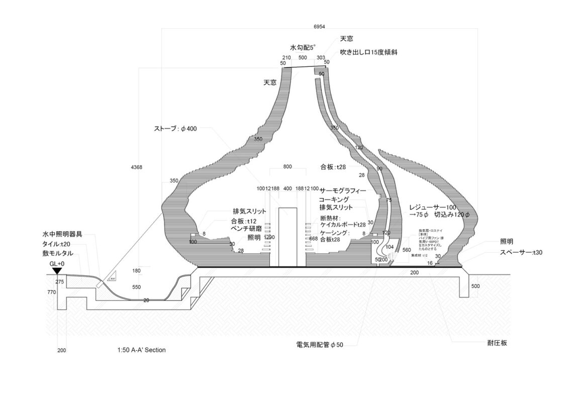 Sauna sazae / kengo kuma & associates