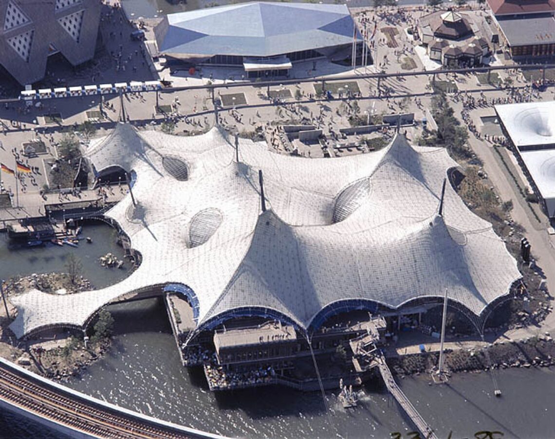 German Pavilion, Expo '67 / Frei Otto And Rolf Gutbrod | Classics On Architecture Lab 1 German pavilion, expo '67 / frei otto and rolf gutbrod | classics on architecture lab