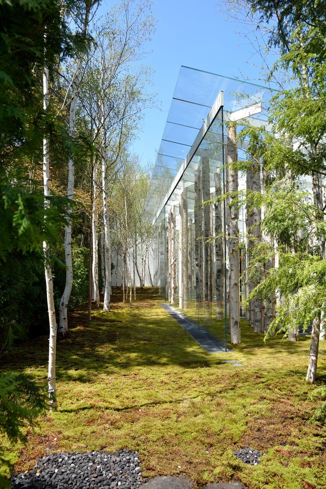 Dsc_1452 Birch moss chapel / kengo kuma & associates