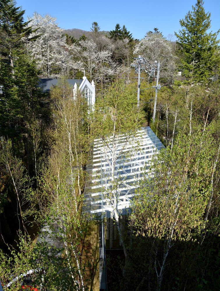 Dsc_1492 Birch moss chapel / kengo kuma & associates