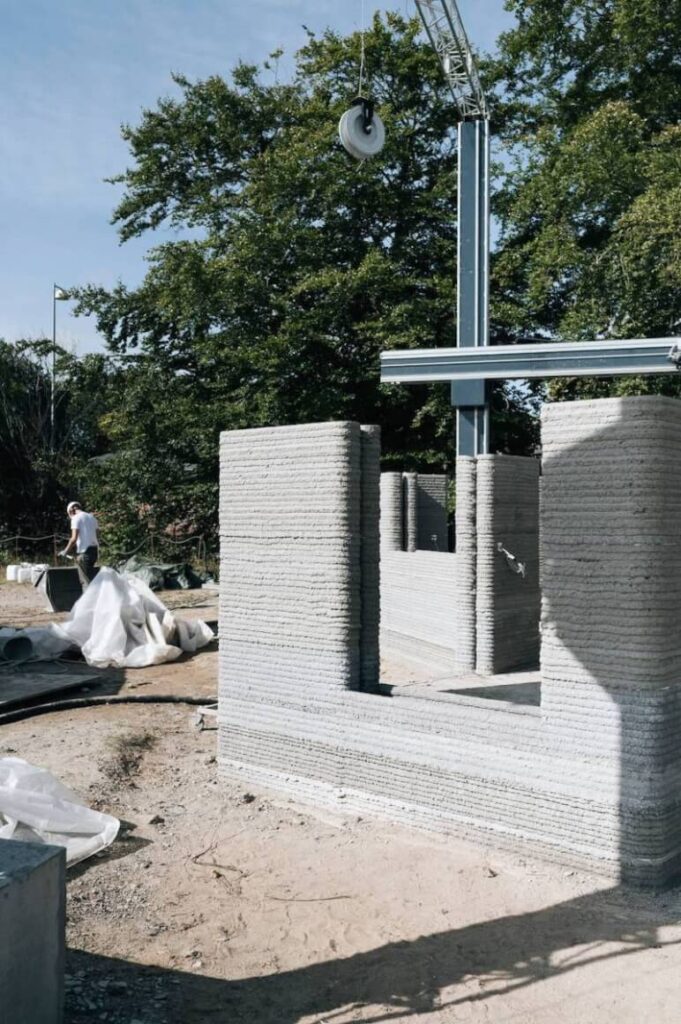 19 3D-Printed Houses Shaping The Future Of Sustainable Living 158 04. House 1. 0, designed by sebastian aristotelis and built by 3dcp group support from cobod