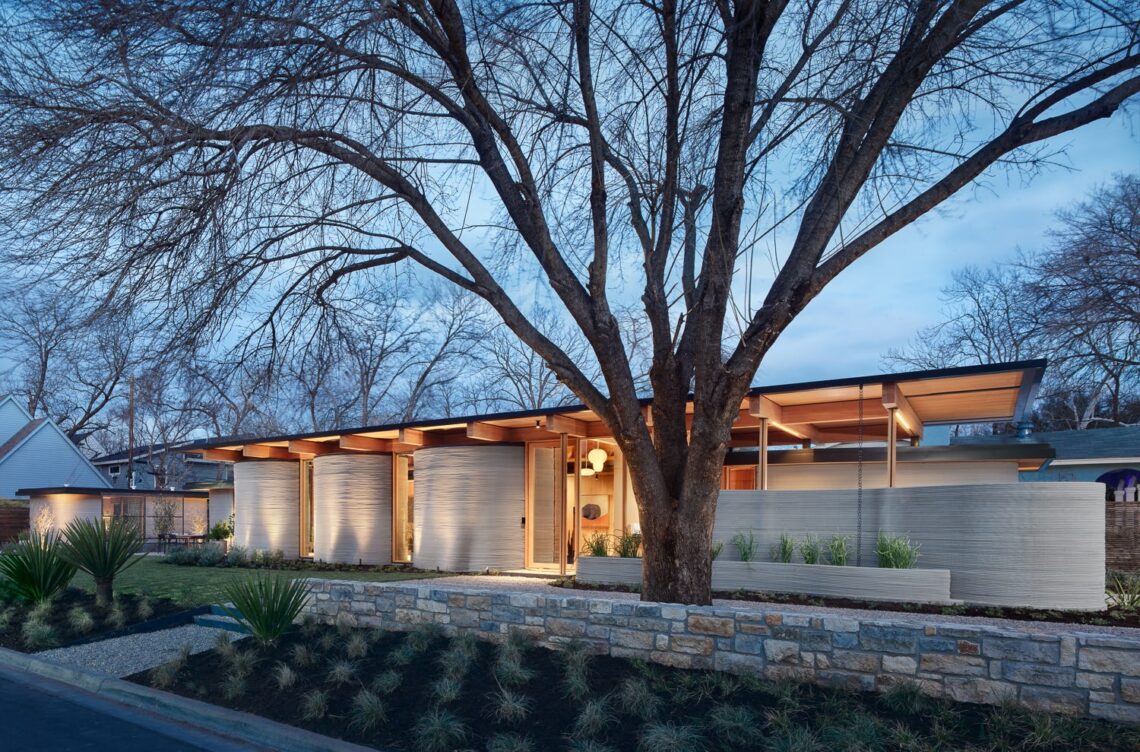 19 3D-Printed Houses Shaping The Future Of Sustainable Living 150 03. House zero, designed by lake flato architects and built by icon