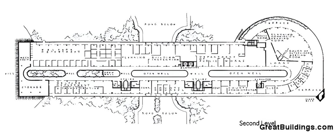 Marin Civic Center / Frank Lloyd Wright | Classics On Architecture Lab 31 Marin civic center / frank lloyd wright | classics on architecture lab