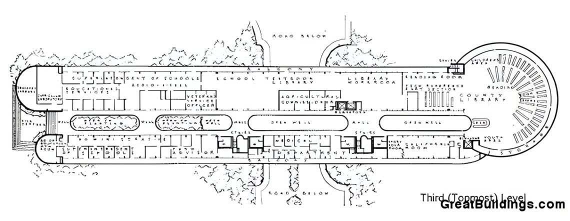 Marin Civic Center / Frank Lloyd Wright | Classics On Architecture Lab 32 Marin civic center / frank lloyd wright | classics on architecture lab