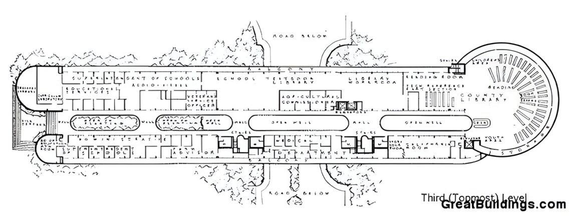 Marin Civic Center / Frank Lloyd Wright | Classics On Architecture Lab 33 Marin civic center / frank lloyd wright | classics on architecture lab