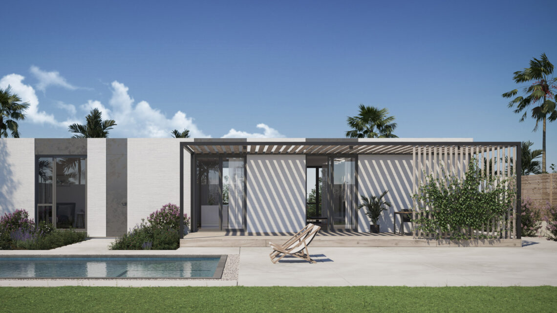 19 3D-Printed Houses Shaping The Future Of Sustainable Living 218 13. Mighty buildings rancho mirage community by mighty buildings with palari group