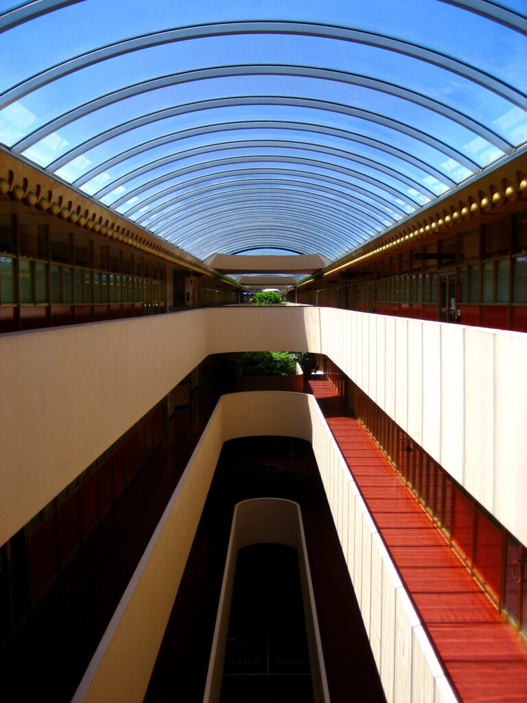 Marin Civic Center / Frank Lloyd Wright | Classics On Architecture Lab 19 Marin civic center / frank lloyd wright | classics on architecture lab