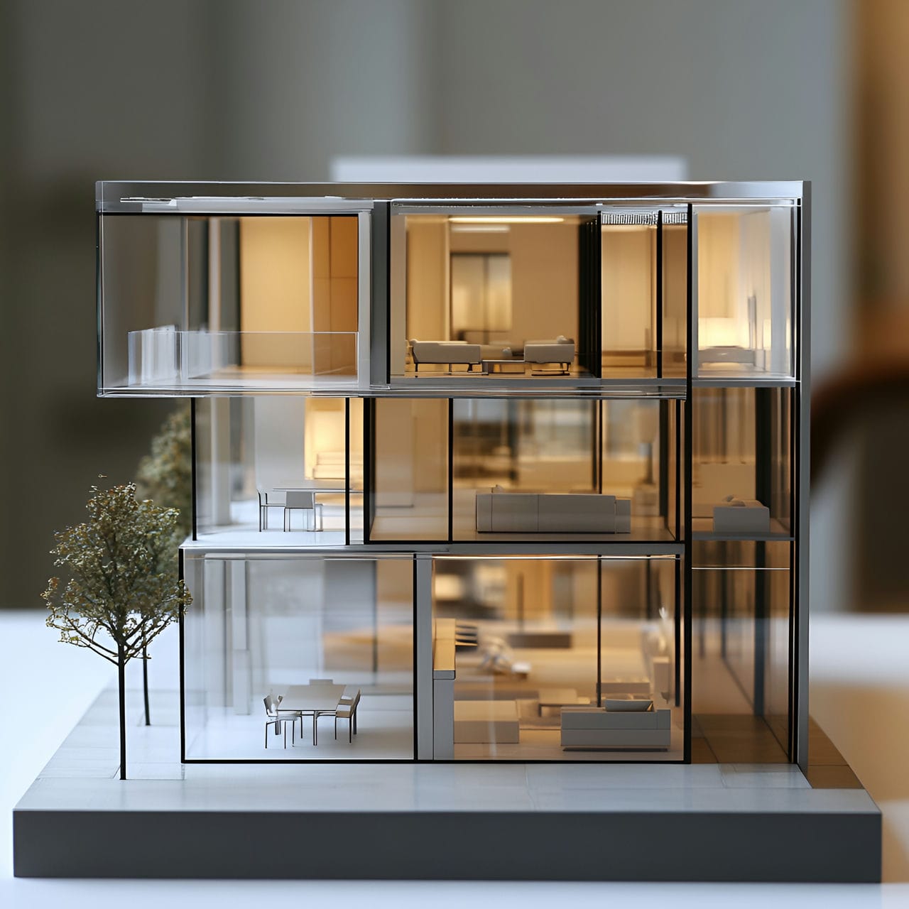 Acrylic And Plexiglass Material Interior Model Interior model: visualization, uses, challenges, prices and software