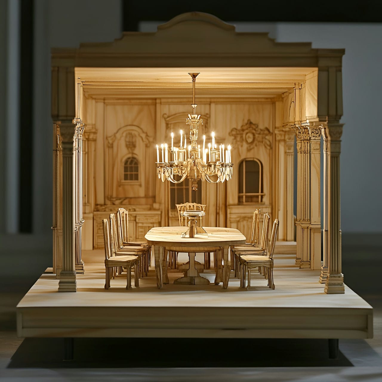 Balsa Wood Material Interior Model Interior model: visualization, uses, challenges, prices and software