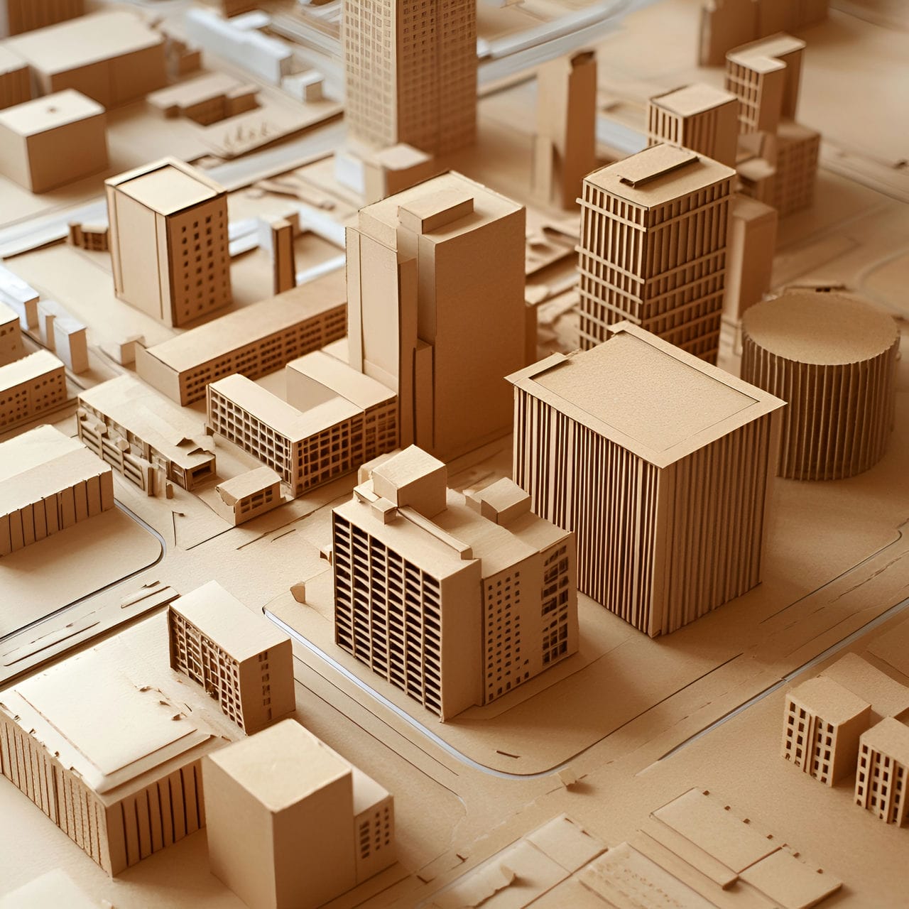 Cardboard Material Working Model Working model: visualization, uses, challenges, prices, and software