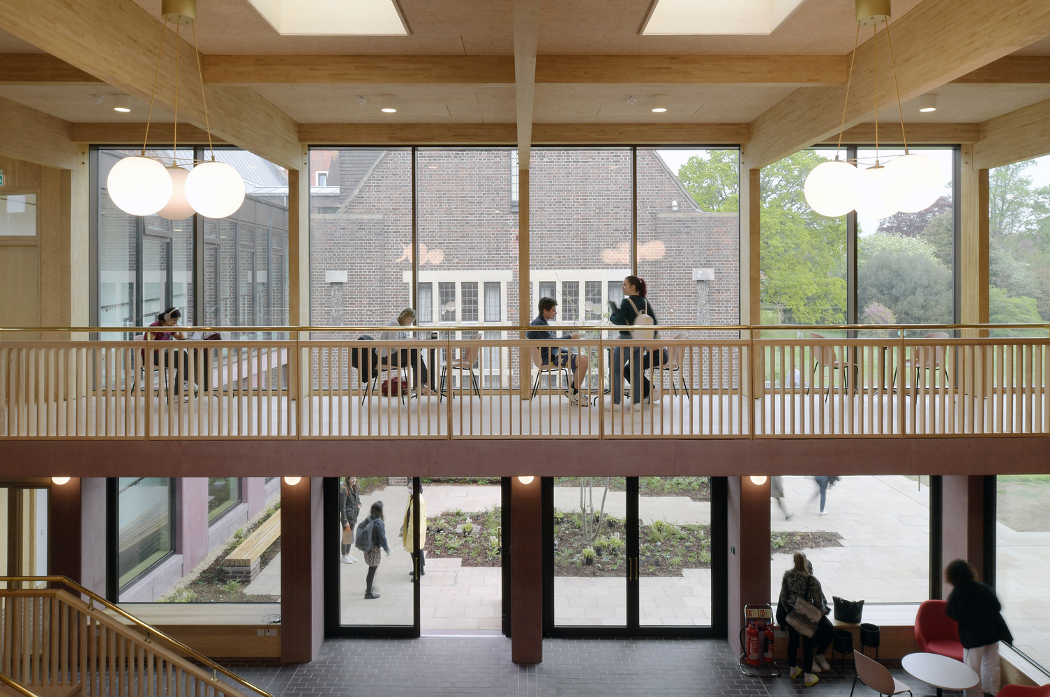 Homerton College Dining Hall / Feilden Fowles 5 Homerton college dining hall / feilden fowles