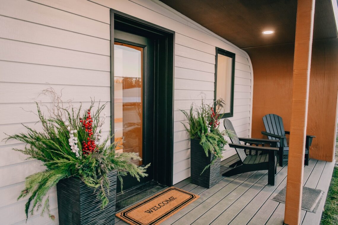 19 3D-Printed Houses Shaping The Future Of Sustainable Living 211 12. Biohome3d by the university of maine advanced structures and composites center
