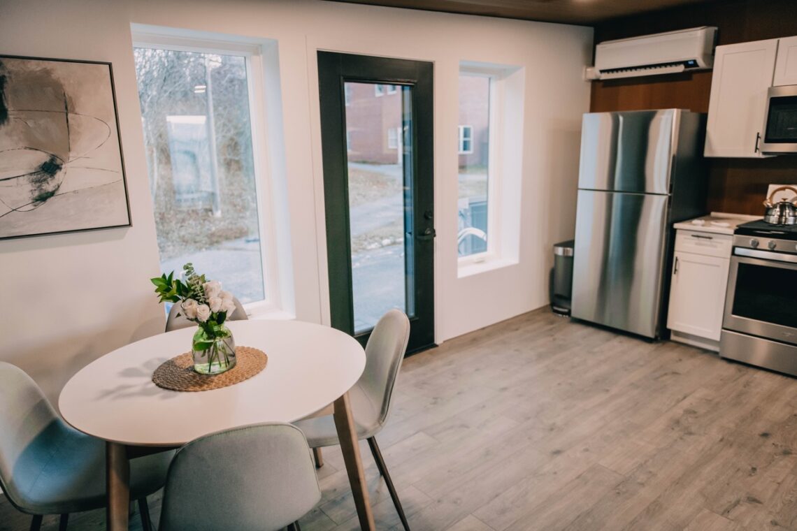 19 3D-Printed Houses Shaping The Future Of Sustainable Living 212 12. Biohome3d by the university of maine advanced structures and composites center