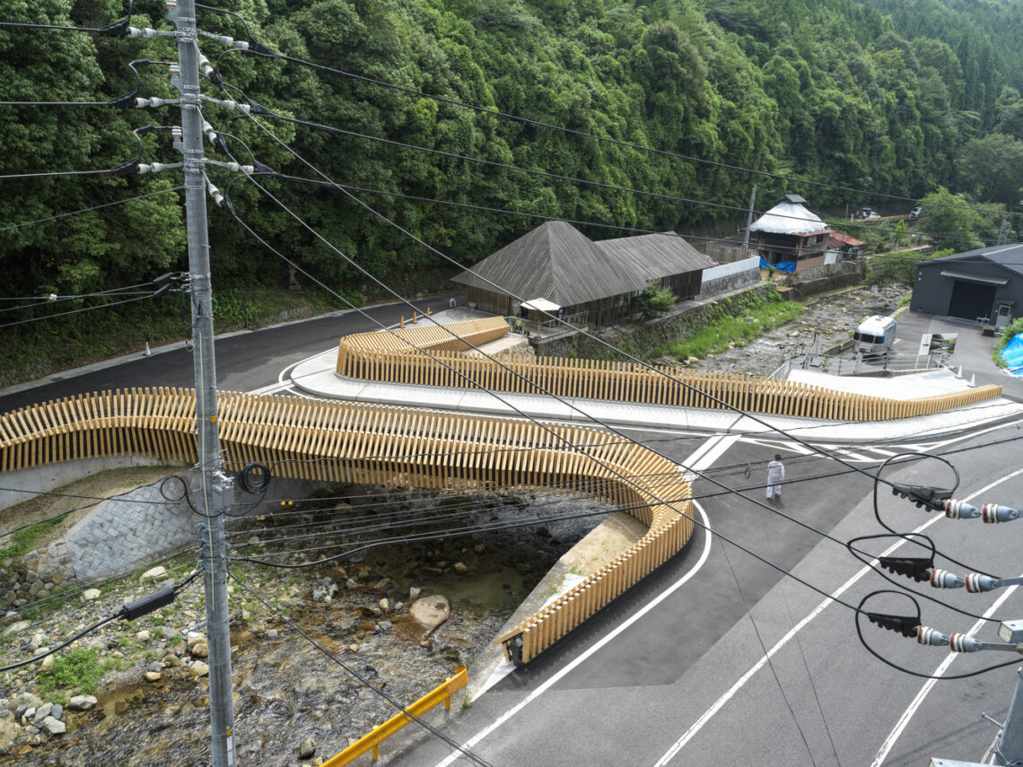 Kusugibashi Bridge / Kengo Kuma &Amp; Associates 1 Kusugibashi bridge / kengo kuma & associates