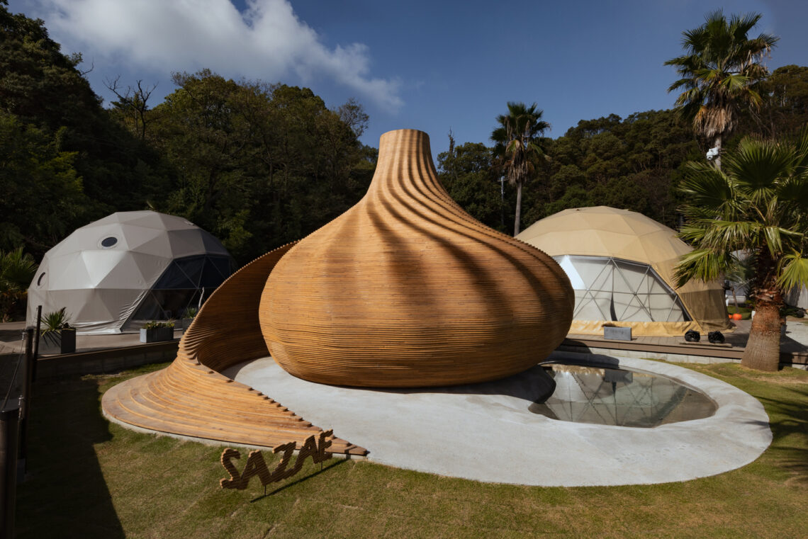 Sauna sazae / kengo kuma & associates