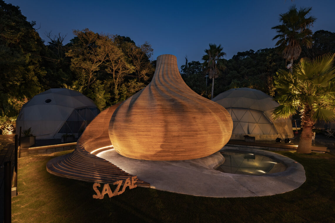 Sauna sazae / kengo kuma & associates