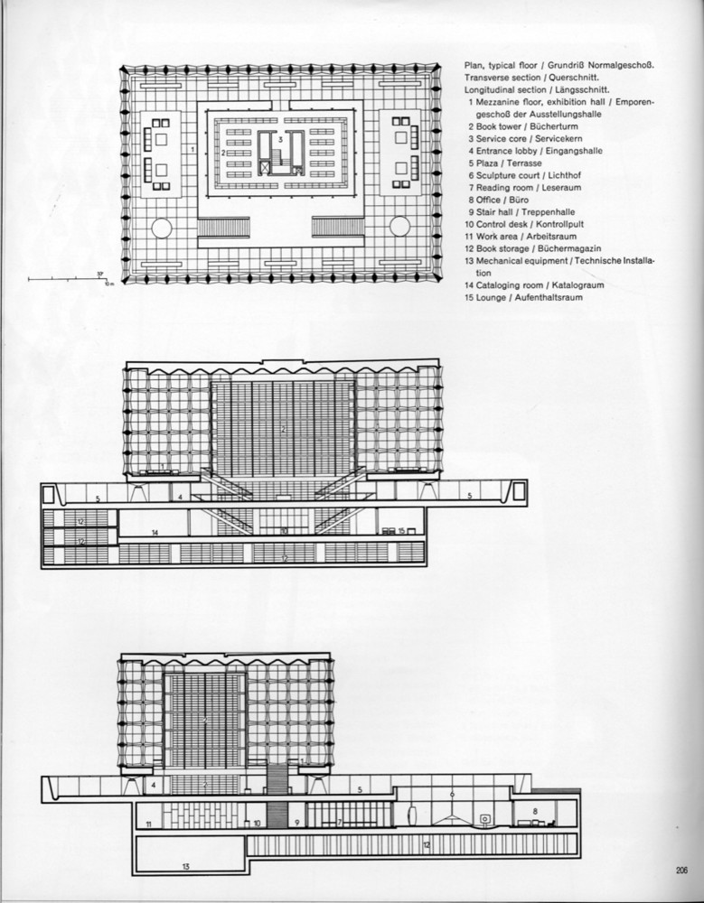 Beinecke Rare Book &Amp; Manuscript Library / Som | Classics On Architecture Lab 30 Beinecke rare book & manuscript library / som | classics on architecture lab