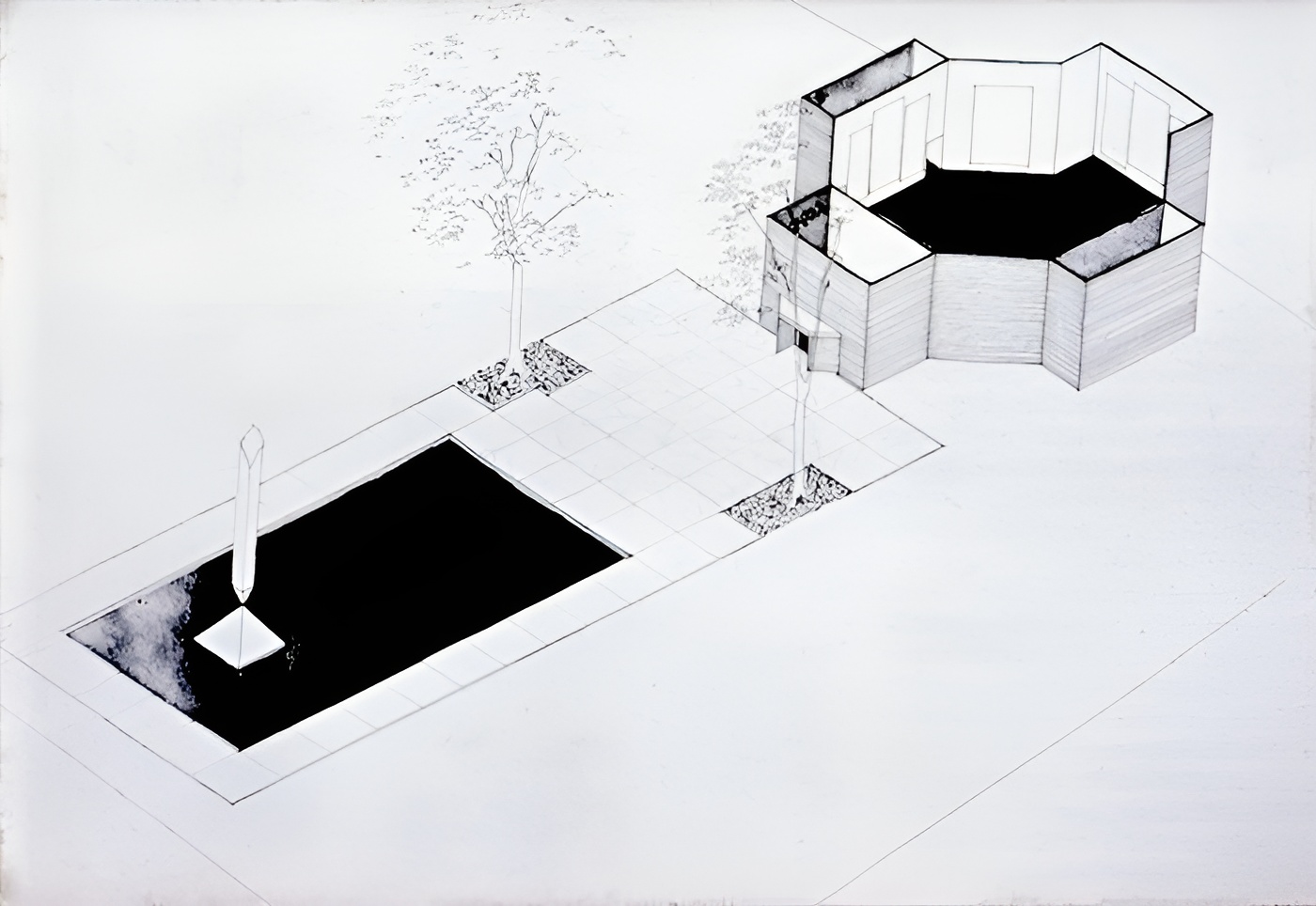 Rothko chapel / philip johnson, howard barnstone, eugene aubry | classics on architecture lab