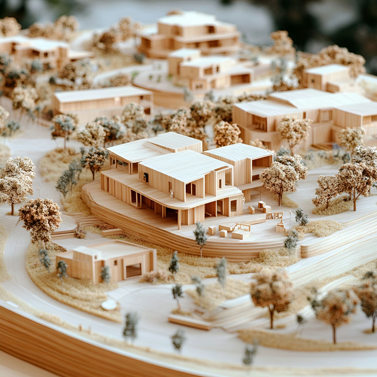 Wood Material Urban Model Urban model: visualization, uses, challenges, prices and software