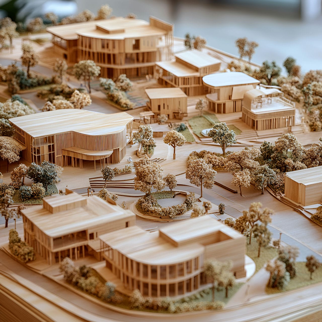 Wood Material Urban Model Urban model: visualization, uses, challenges, prices and software