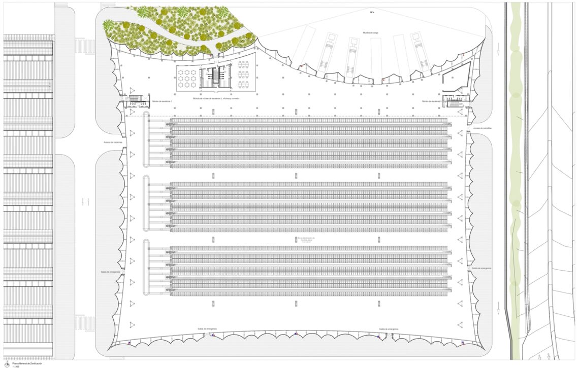 The Mayoral New Warehouse Logistics Center / System Arquitectura 4 The mayoral new warehouse logistics center / system arquitectura