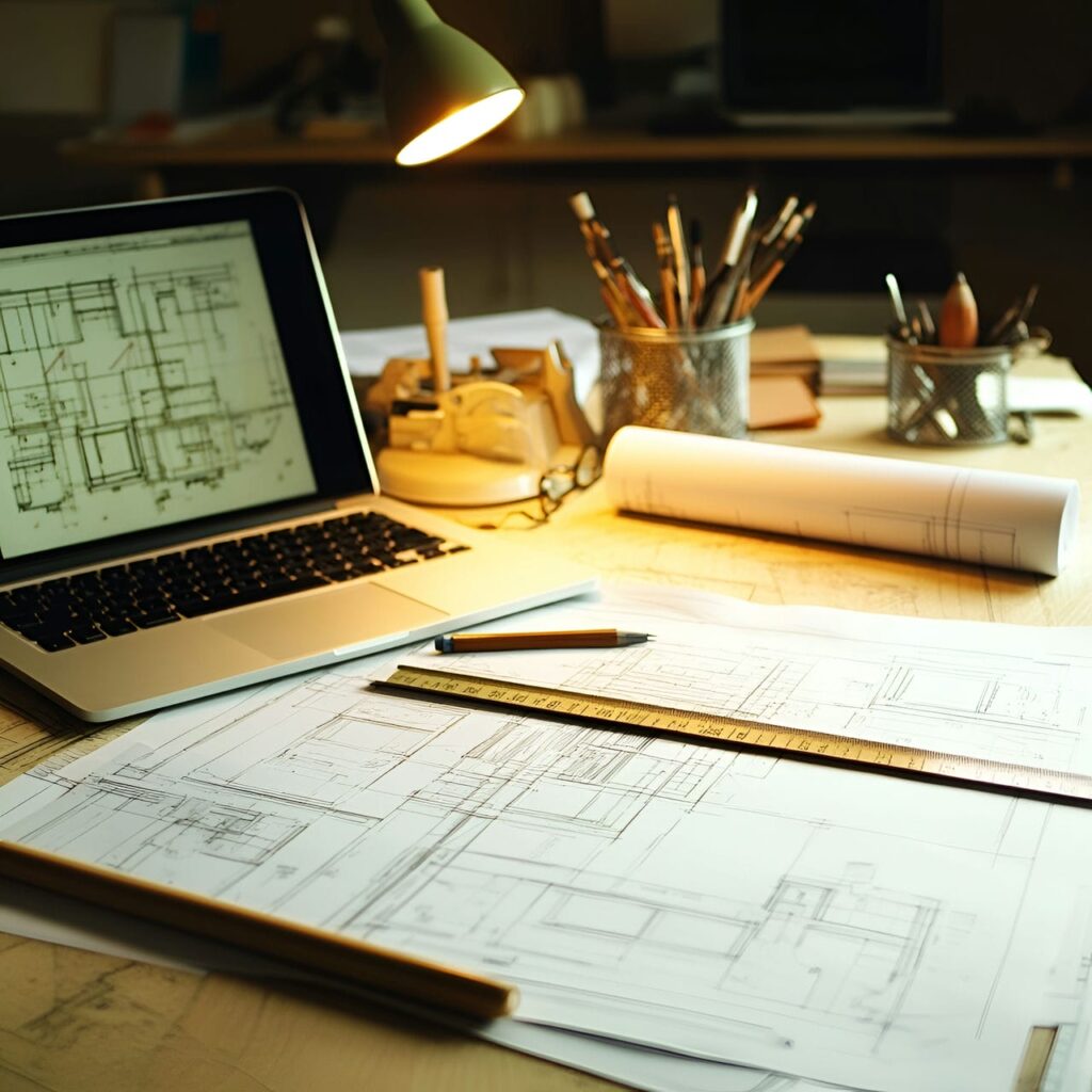 10. Architectural scale ruler